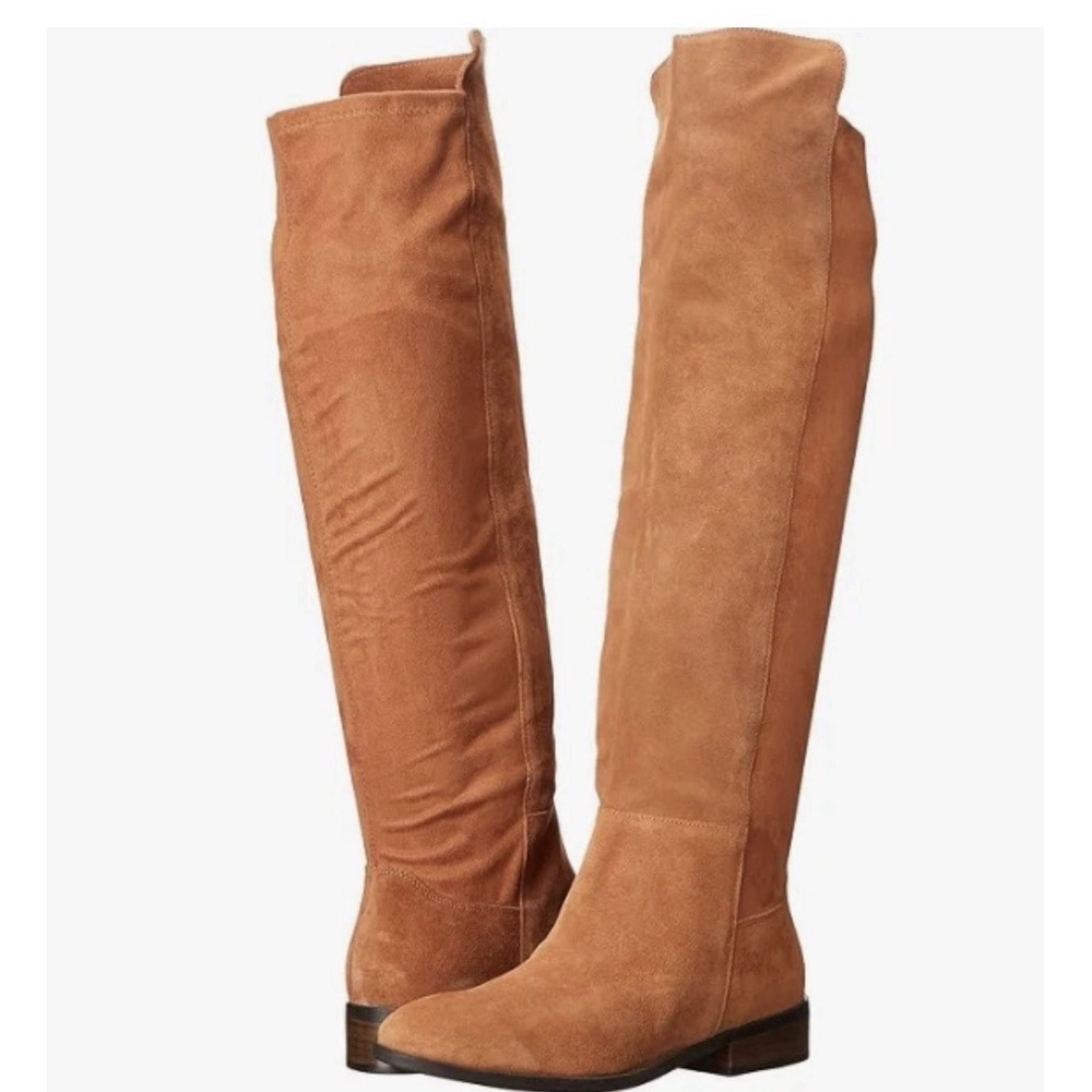 Lucky Brand Calypso Tall Pull-On Riding Boots in Ginger Size‎ 5